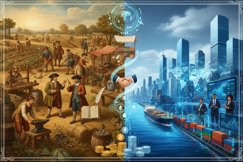 Economic History and Future: Locke’s Labor Capitalism to Corporate Globalization